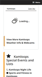 Mobile Screenshot of kamloopscity.com